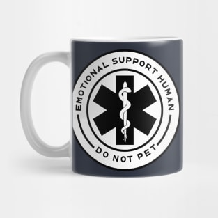 Emotional Support Human Mug